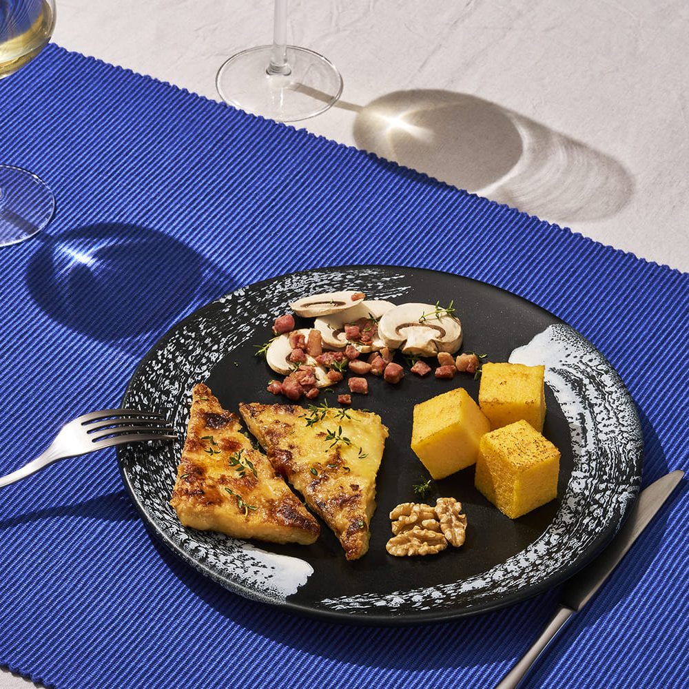 Filò + funghi + polenta
